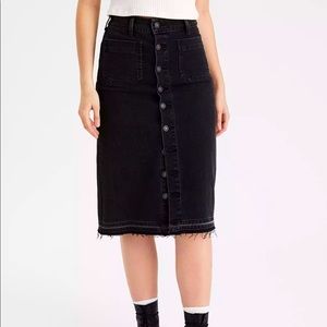 AE “Super high waisted midi skirt”